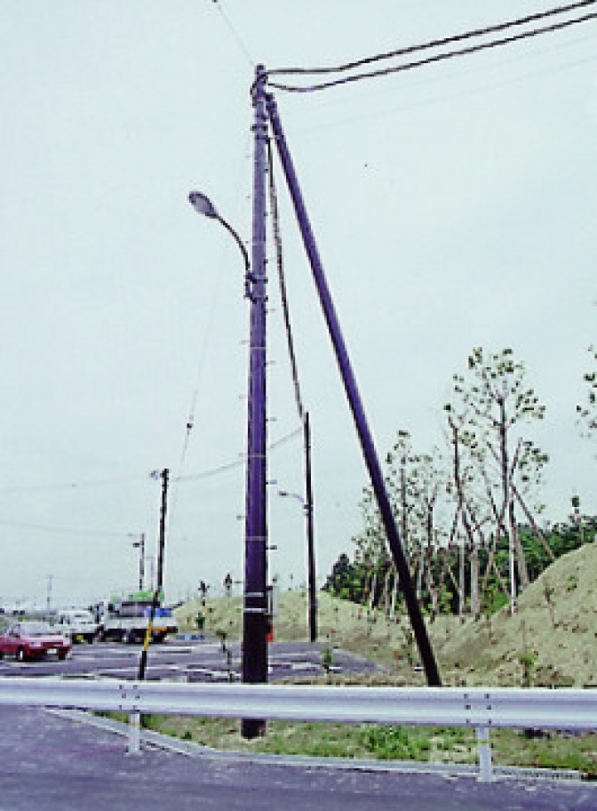カラー塗装柱